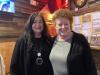 Cheryl w/ Suzie, the first female bartender at the Purple Moose.